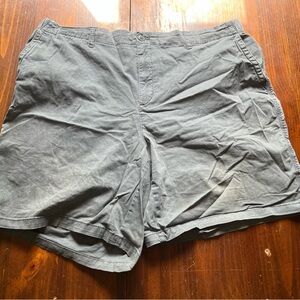 Old Navy Charcoal Flat Front Shorts